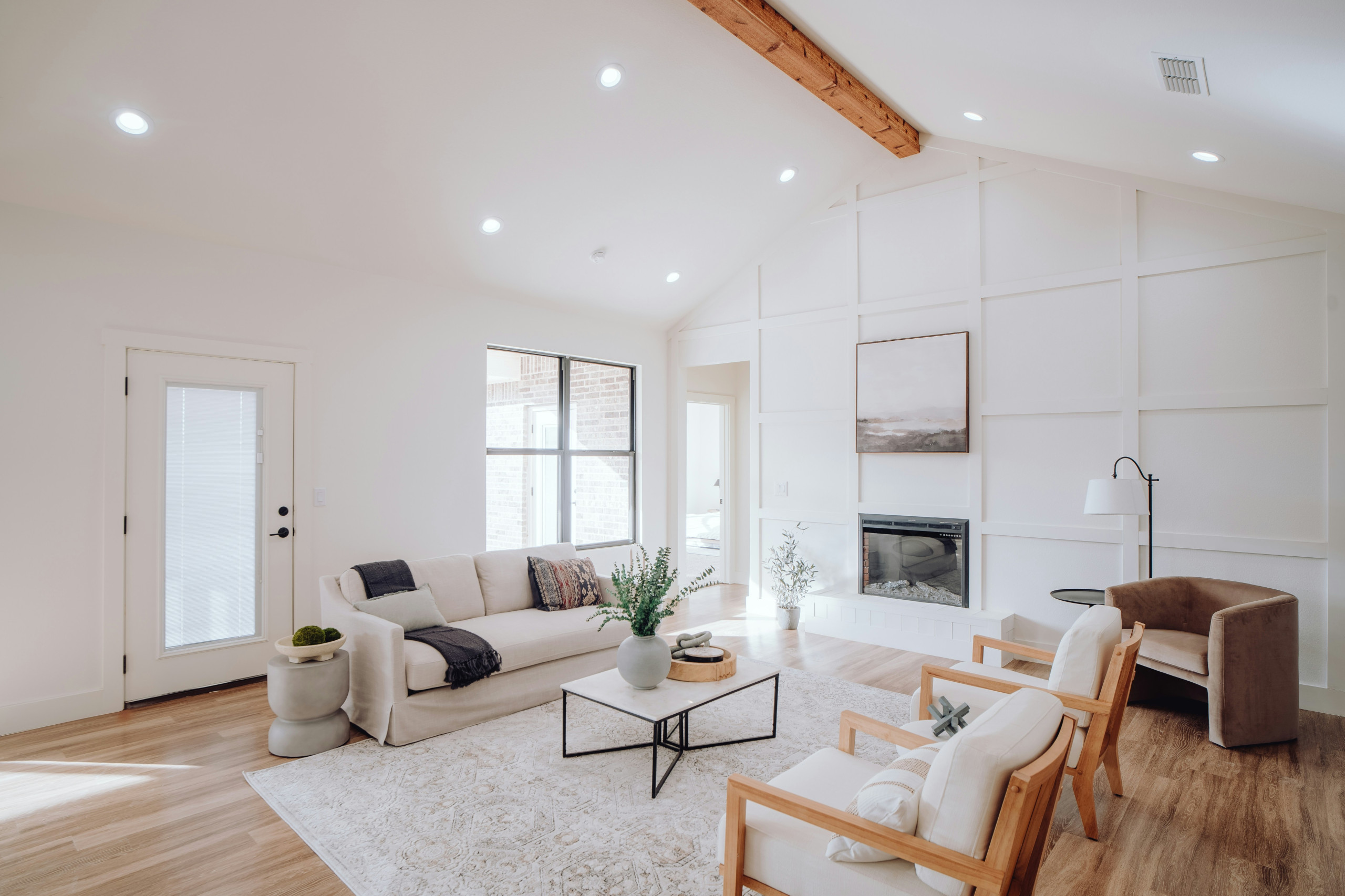 airbnb cleaning - clean living space